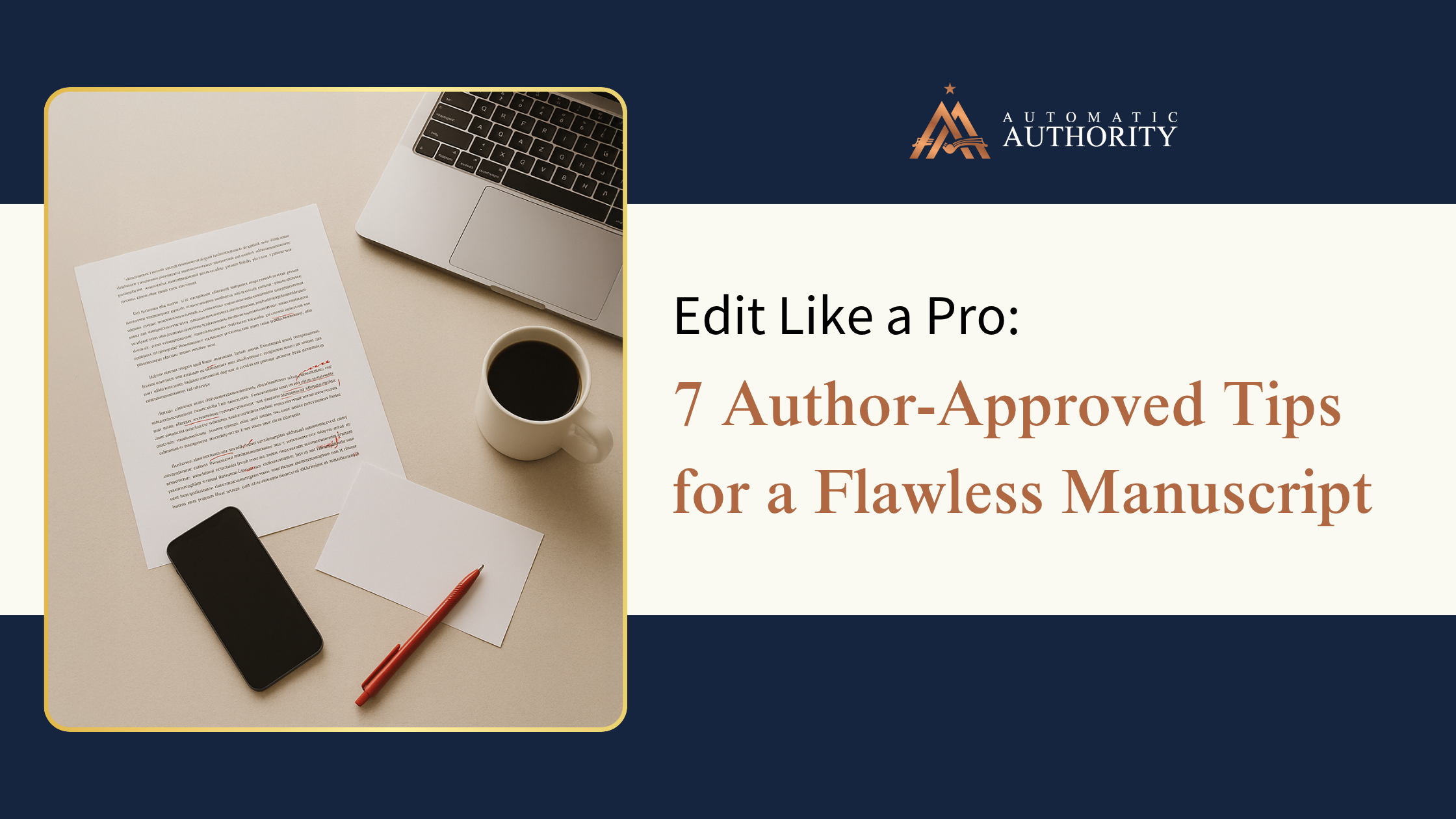 Read more about the article Edit Like a Pro: 7 Smart Self-Editing Tips for Non-Fiction Authors